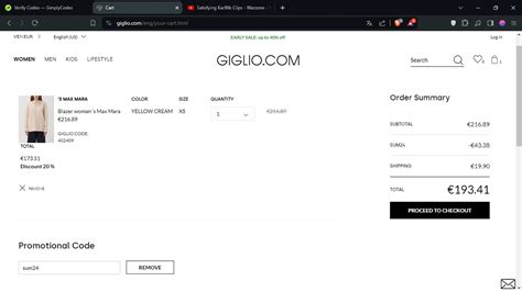 Giglio Promo Codes .